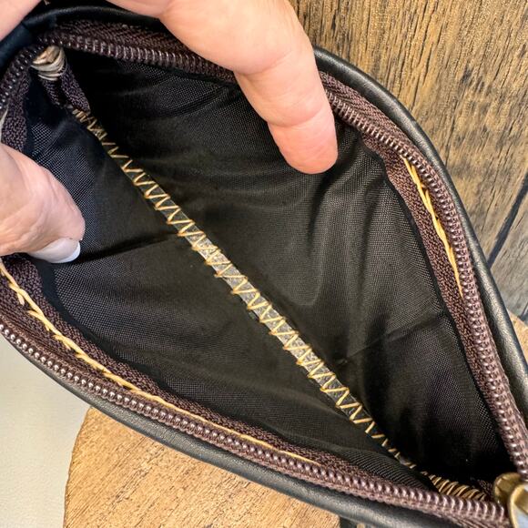 Genuine Leather Wallet Wristlet Cat Purse Card Holder NEW FAST SHIP - Picture 7 of 7